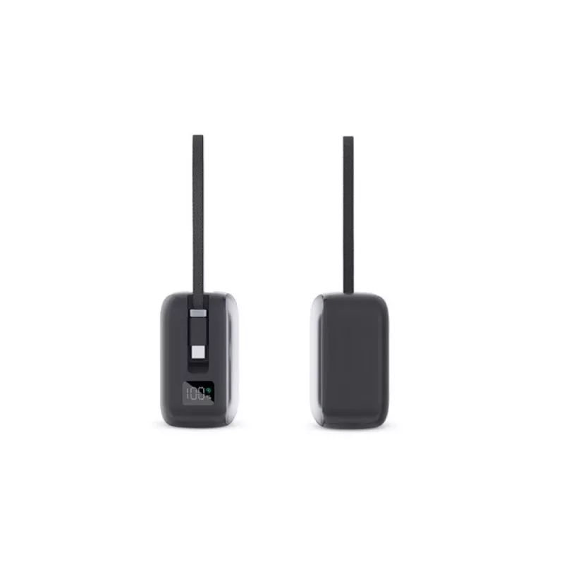 KSIX Power Bank 30000 mAh Power PULSE, harmaa