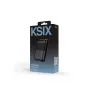 KSIX Powerbank Mini 10000mAh 10W kaapelilla USB-A USB-C musta