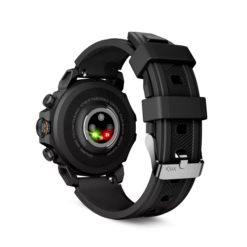 KSIX Smartwatch Explorer, musta