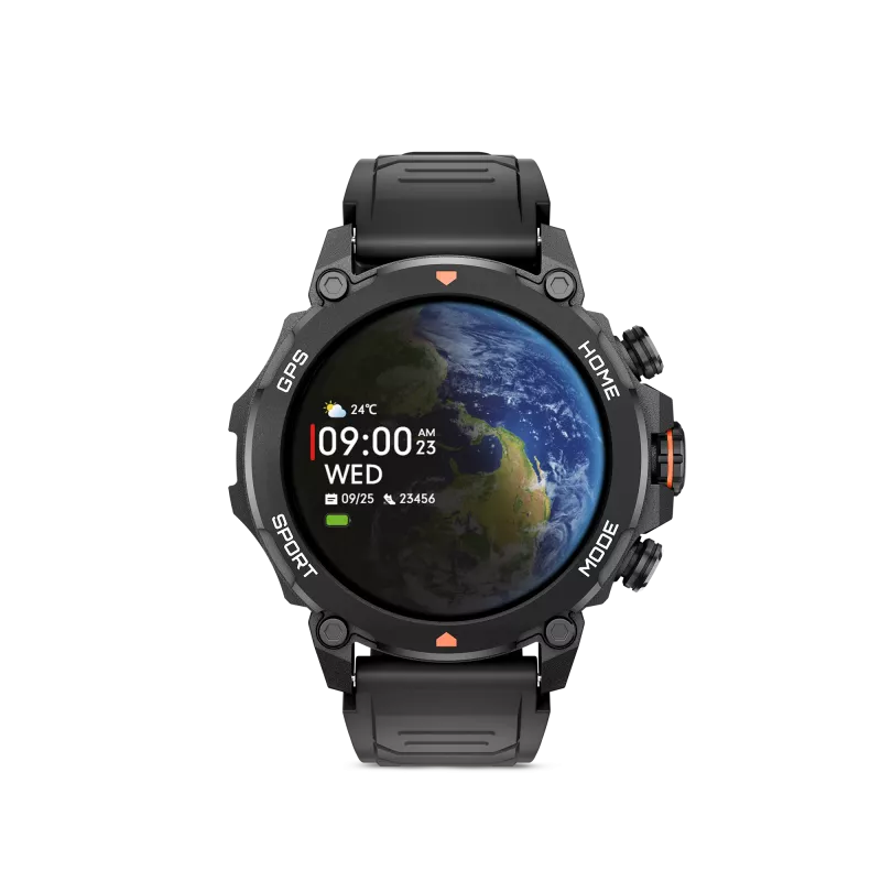 KSIX Smartwatch Explorer, musta