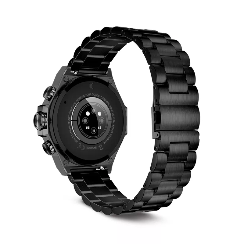 KSIX älykello TITANIUM, musta