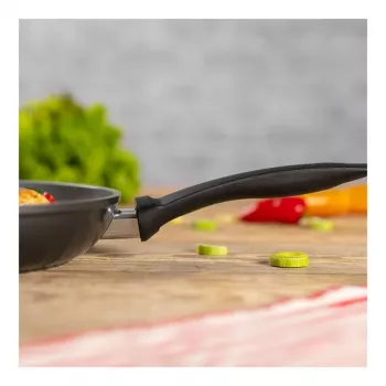 Kuhn Rikon EASY CERAMIC paistinpannusarja 24 + 28 cm, keraaminen tarttumaton pinnoite, induktio, musta