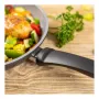 Kuhn Rikon EASY CERAMIC paistinpannusarja 24 + 28 cm, keraaminen tarttumaton pinnoite, induktio, musta