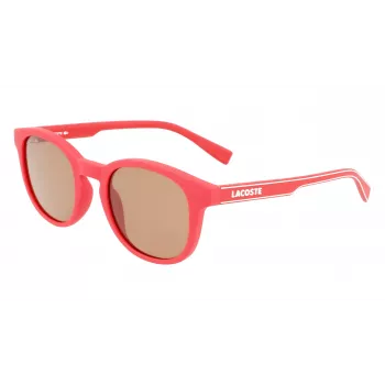 Lacoste Childish L3644S-615 aurinkolasit - punaiset kehykset, harmaat linssit - 48/21/135 mm - unisex lapsi