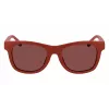 Lacoste lasten aurinkolasit L3643SRG-604 punainen kehys harmaat linssit 48 mm