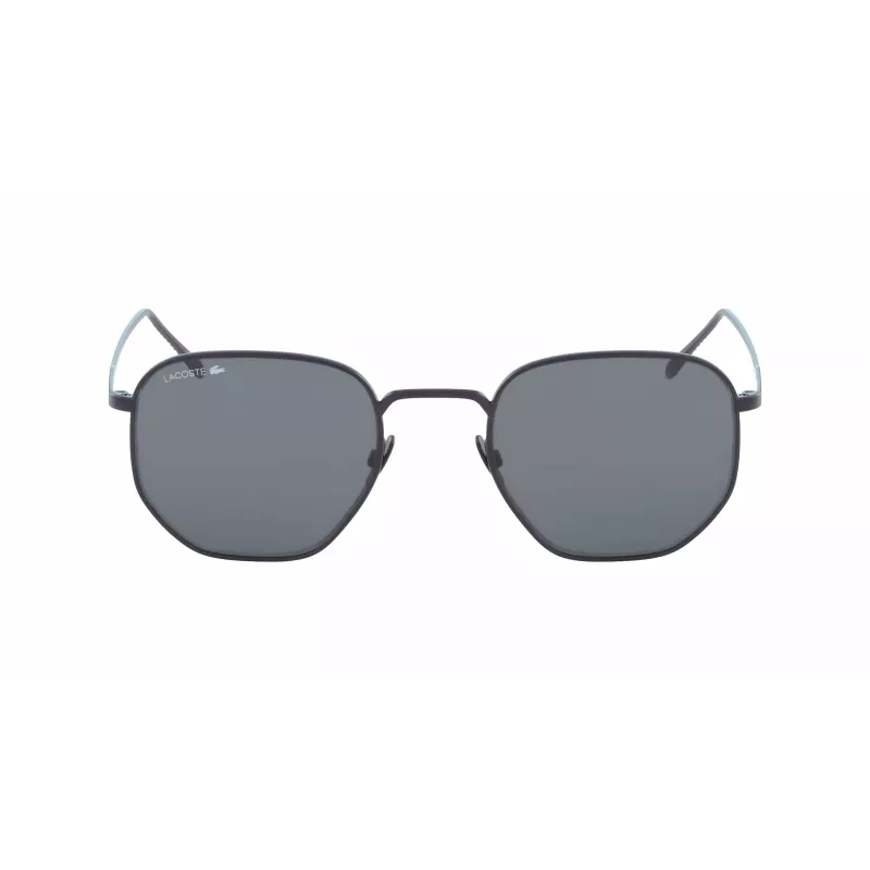 Lacoste L206S-424 unisex suorakaiteen muotoiset aurinkolasit laivastonsininen harmaa 51mm