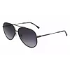 Lacoste L247S021 miesten aurinkolasit - musta kehys, harmaat linssit, 59 mm