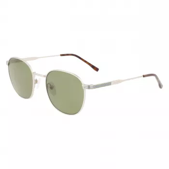 Lacoste L251S-40 unisex-suorakaiteen muotoiset aurinkolasit tummansiniset kehykset harmaat linssit 52 mm