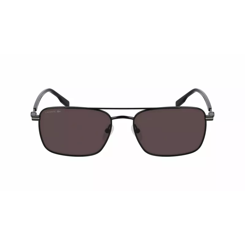 Lacoste L264S aurinkolasit miesten 58/17/145 mm musta kehys harmaat linssit