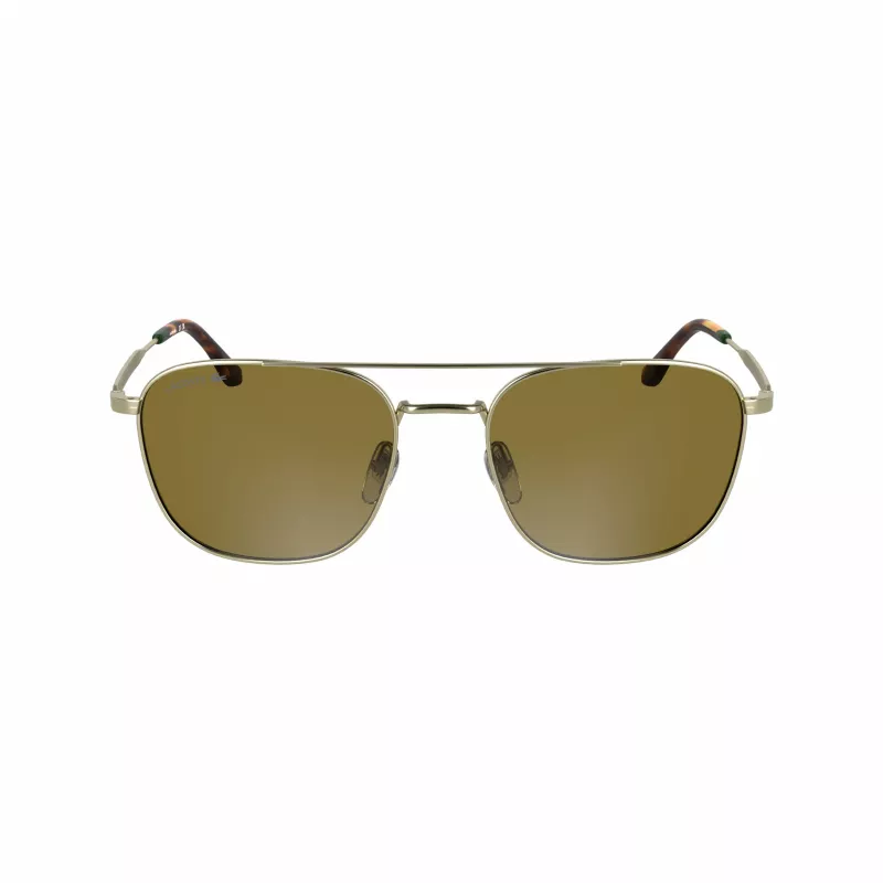 LACOSTE L269S-710 unisex-aurinkolasit Havana vihreä 55/19/145 mm