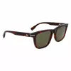 Lacoste L6045S-230 miesten suorakaiteen muotoiset aurinkolasit havanna ruskea 54 mm