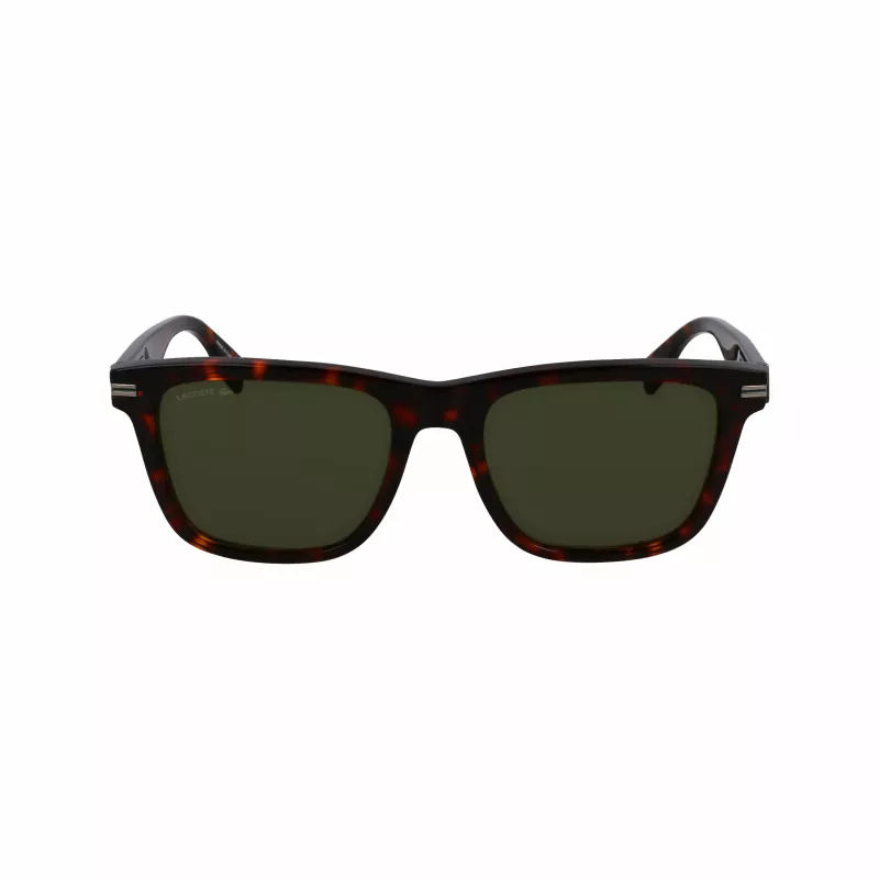 Lacoste L6045S-230 miesten suorakaiteen muotoiset aurinkolasit havanna ruskea 54 mm