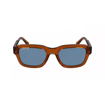 Lacoste L6048S-210 unisex-neliömäiset aurinkolasit Havana ruskea 51mm