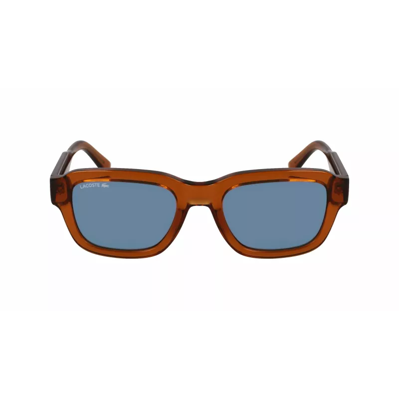 Lacoste L6048S-210 unisex-neliömäiset aurinkolasit Havana ruskea 51mm