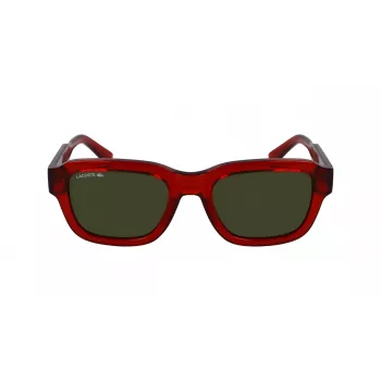 Lacoste L6048S-800 unisex-aurinkolasit Havana ruskea 51 mm