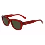 Lacoste L6048S-800 unisex-aurinkolasit Havana ruskea 51 mm