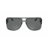 LACOSTE L6056S5916035 unisex-suorakaiteen muotoiset aurinkolasit Havana vihreä 59 mm