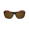 LACOSTE L664S-5517214 unisex-aurinkolasit - musta kehys, harmaat linssit, 55/17/140 mm