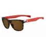 LACOSTE L664S-5517214 unisex-aurinkolasit - musta kehys, harmaat linssit, 55/17/140 mm