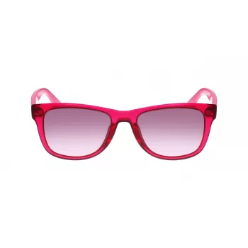 Lacoste L734S unisex suorakaiteen muotoiset aurinkolasit - musta kehys harmaat linssit 52/18/140 mm