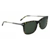 Lacoste L960S-430 miesten aurinkolasit, sininen kehys, harmaat linssit, 56 mm