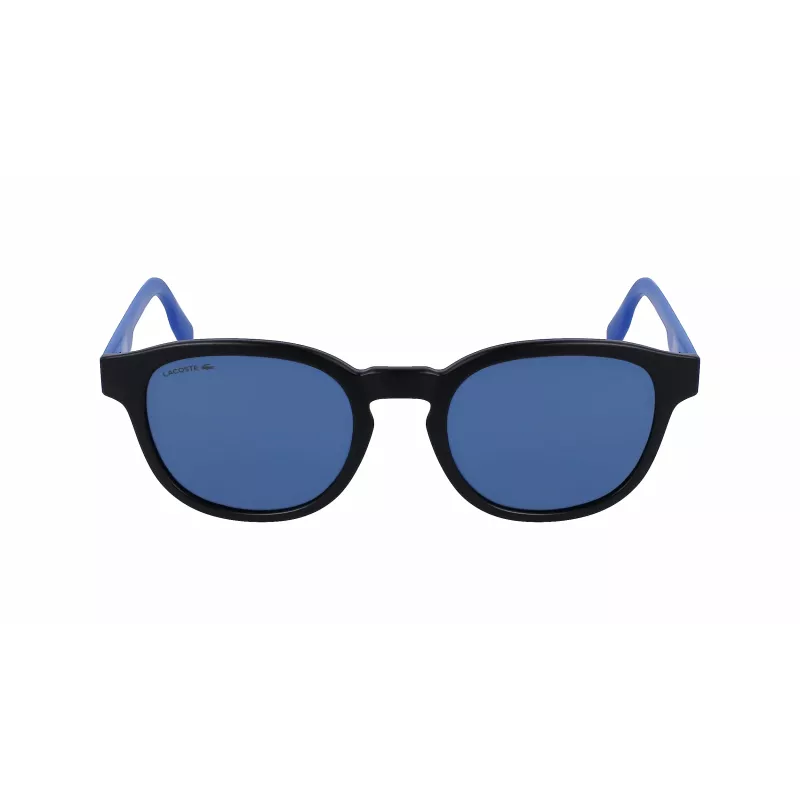 LACOSTE L968SX-002 unisex-aurinkolasit musta kehys harmaat linssit 51 mm