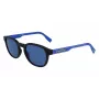 LACOSTE L968SX-002 unisex-aurinkolasit musta kehys harmaat linssit 51 mm