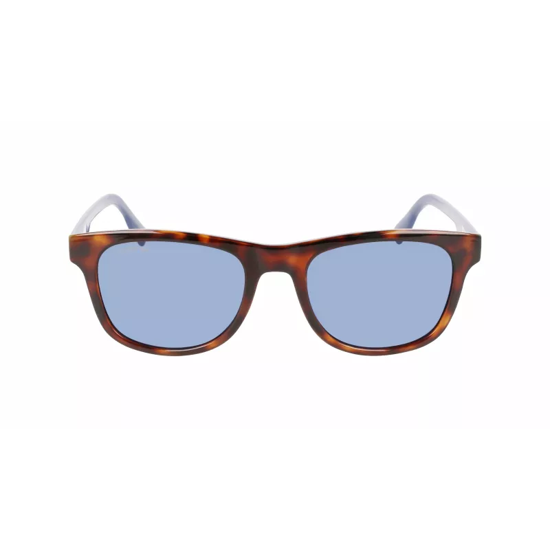 Lacoste L969S-230 unisex neliömäiset aurinkolasit havanna ruskea 54 mm
