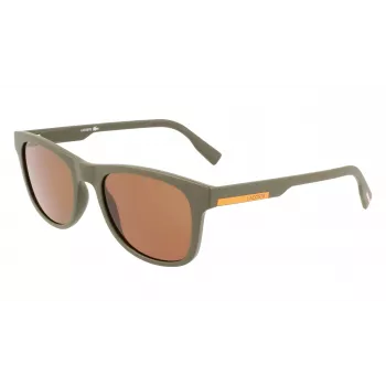 LACOSTE L969S-5420317 unisex suorakaiteen muotoiset aurinkolasit - musta kehys harmaat linssit 54/20/145 mm