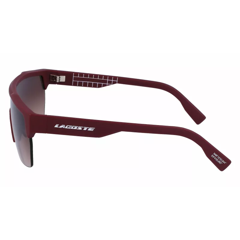 Lacoste L989S-603 miesten suorakaiteen muotoiset aurinkolasit havanna vihreä 62/19/135 mm