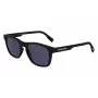 Lacoste miesten L988S-2 suorakaiteen muotoiset aurinkolasit - musta kehys harmaat linssit 54 mm