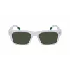 Lacoste miesten suorakaiteen muotoiset aurinkolasit L6004S-970 musta/harmaa 55/19/145 mm