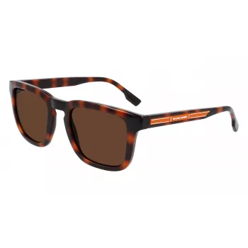 Lacoste miesten suorakaiteen muotoiset aurinkolasit L951SRG-214 havanna-asetaatti vihreät polykarbonaattilinssit 52/22/145 mm