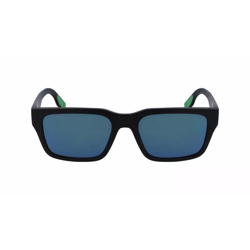 Lacoste miesten aurinkolasit L6004S 5519002 musta/harmaa 55/19/145 mm