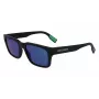 Lacoste miesten aurinkolasit L6004S 5519002 musta/harmaa 55/19/145 mm