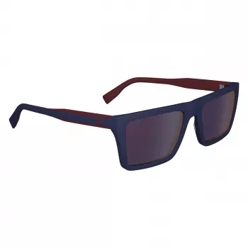 Lacoste miesten aurinkolasit L6009S-424 siniset kehykset harmaat liukuvärilinssit 56/19/145 mm