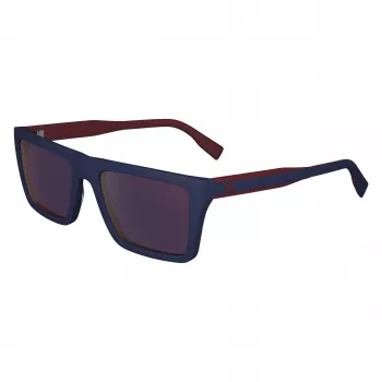 Lacoste miesten aurinkolasit L6009S-424 siniset kehykset harmaat liukuvärilinssit 56/19/145 mm