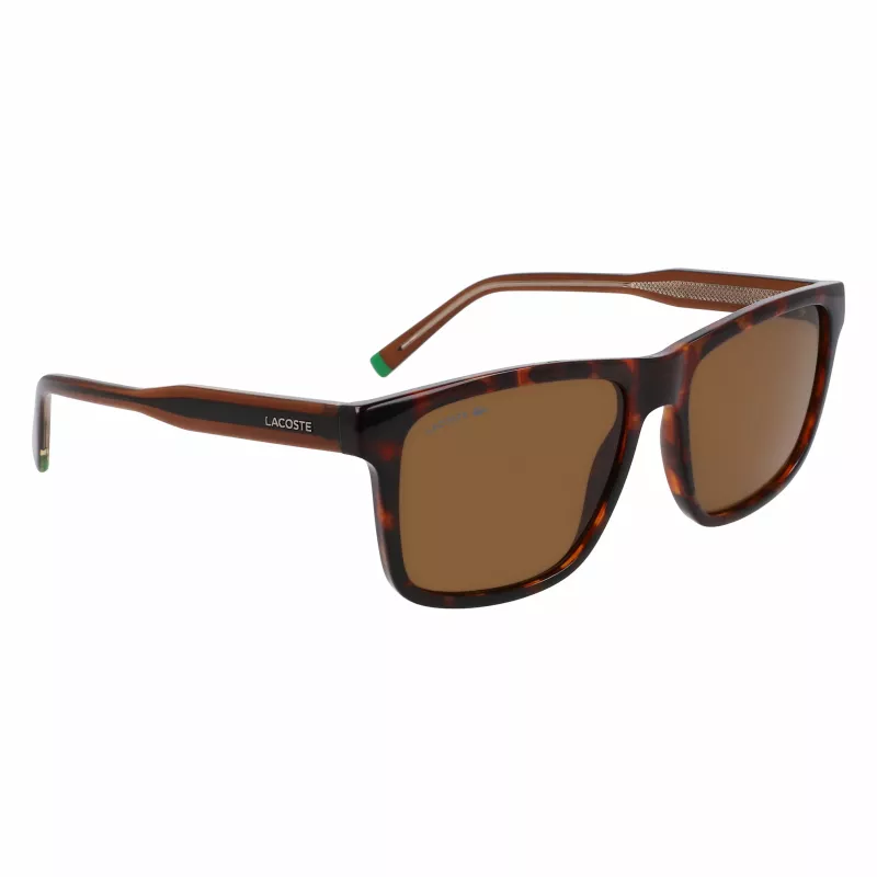 Lacoste miesten aurinkolasit L6025S-219 Havana vihreä 56 mm