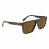 Lacoste miesten aurinkolasit L6027S-275 havanna asetaatti suorakaide 57 mm
