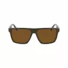 Lacoste miesten aurinkolasit L6027S-275 havanna asetaatti suorakaide 57 mm