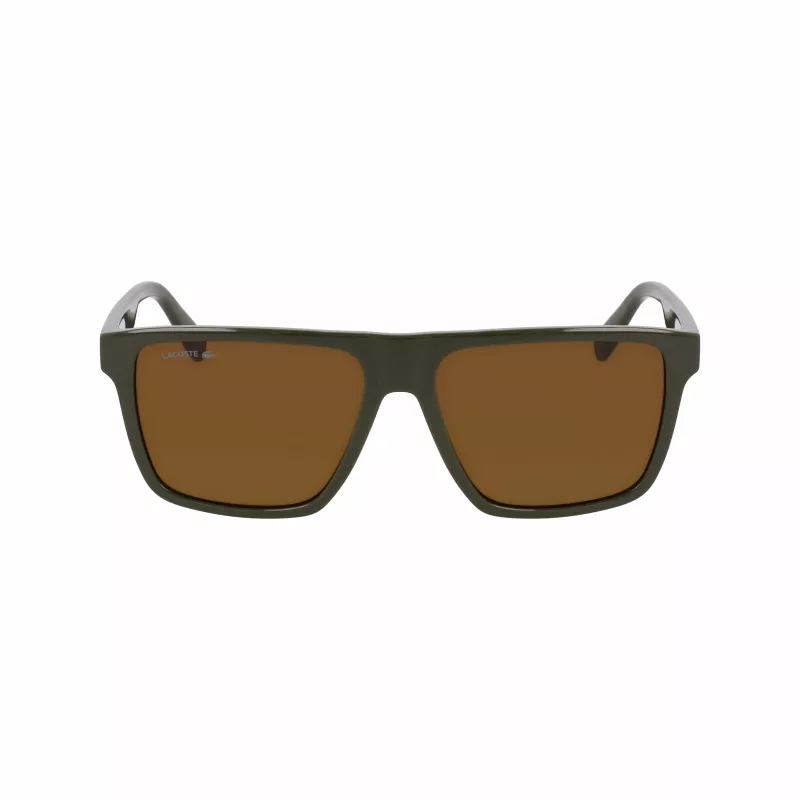 Lacoste miesten aurinkolasit L6027S-275 havanna asetaatti suorakaide 57 mm