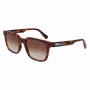 Lacoste miesten aurinkolasit L6028S-214 Havana harmaa 54 mm