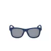 LACOSTE aurinkolasit L3651SRG-400 unisex matta sininen suorakaide täysreunus 48/17/130 mm