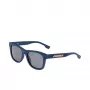 LACOSTE aurinkolasit L3651SRG-400 unisex matta sininen suorakaide täysreunus 48/17/130 mm