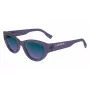 Lacoste naisten aurinkolasit L6013S5418513 - suorakaiteen muotoinen asetaattikehys UV400-suojalla - 54/18/140 mm
