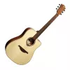 Lag GLA Tramontane 70 DC Dreadnought Cutaway akustinen sähkökitara - luonnonvärinen