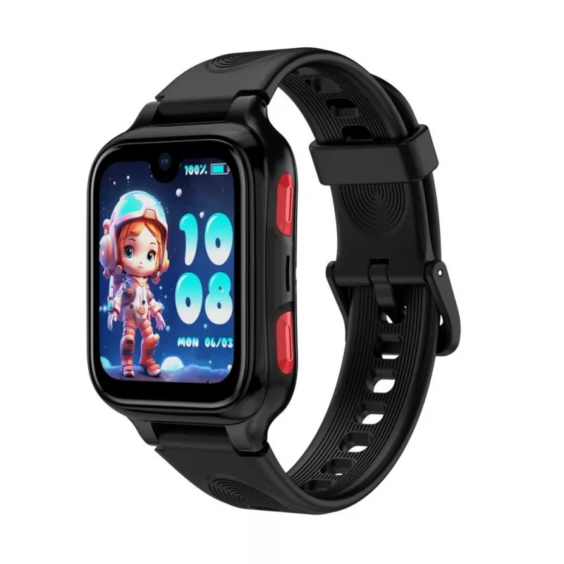 LAGENIO AI Kids Watch K9 4G musta