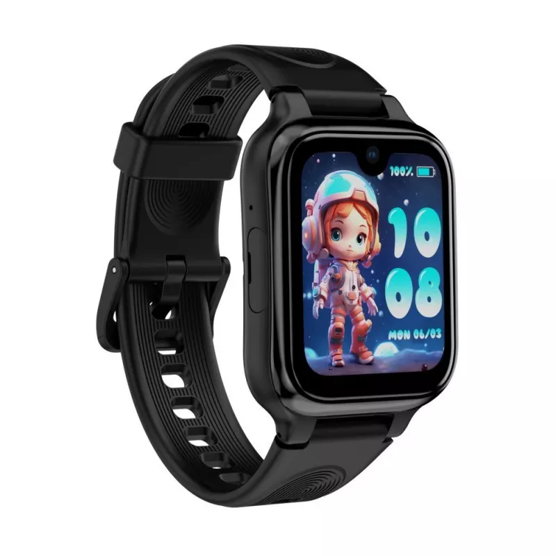 LAGENIO AI Kids Watch K9 4G musta
