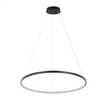 LAMP PENDANT RING 35W musta
