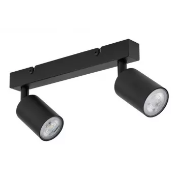 Valaisin Spot Light Top GU10 2x10W musta